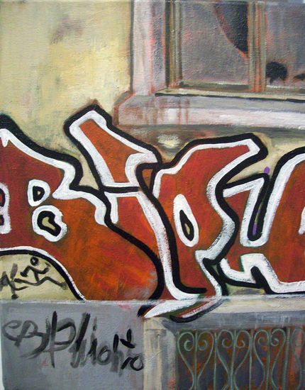 ESTO NO ES GRAFFITI Oil Canvas Landscaping