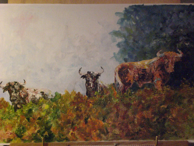 En el campo Oil Canvas Animals