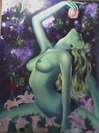 El nacimiento de la belleza Oil Canvas Nude Paintings