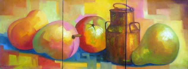 La Cantina de Leche Oil Canvas Still Life Paintings