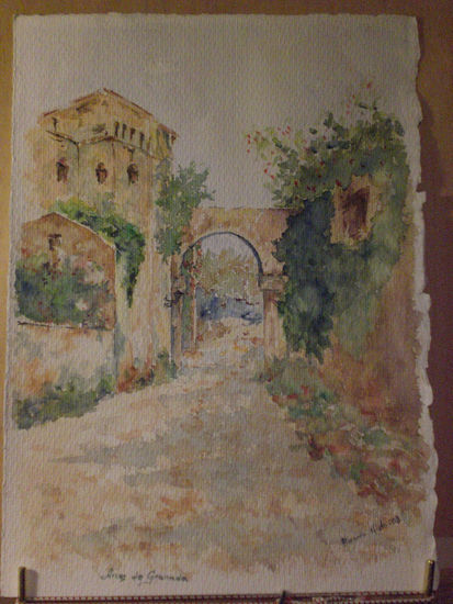 Arco de Granada 1 Watercolour Paper Landscaping