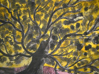 Árbol en amarillo