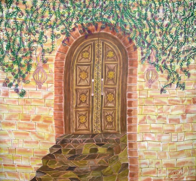 "Entrada a Tuscania"