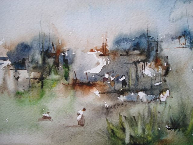 EN EL CAMPO Watercolour Paper Landscaping