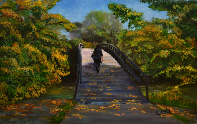 paseo del Arga Oil Canvas Landscaping