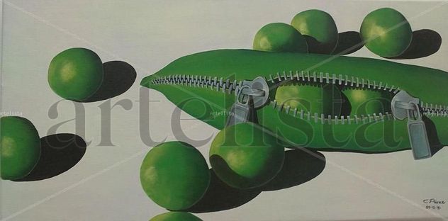 Guisantes con cremallera