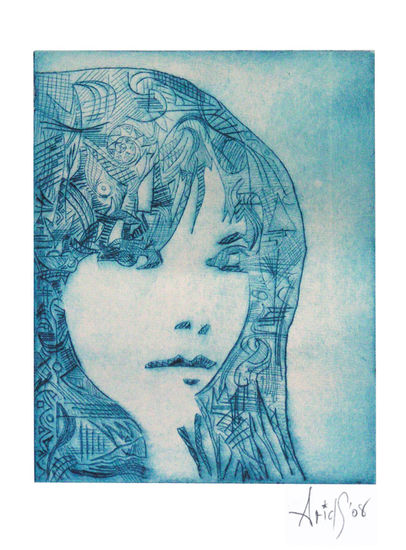 Azul II Etching Process