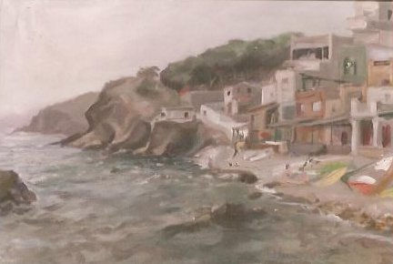 Cala Margarida Oil Canvas Landscaping