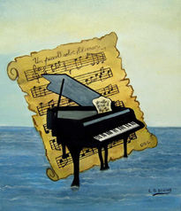 Un piano sobre el Mar