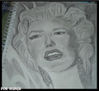 Retrato Marilyn Monroe