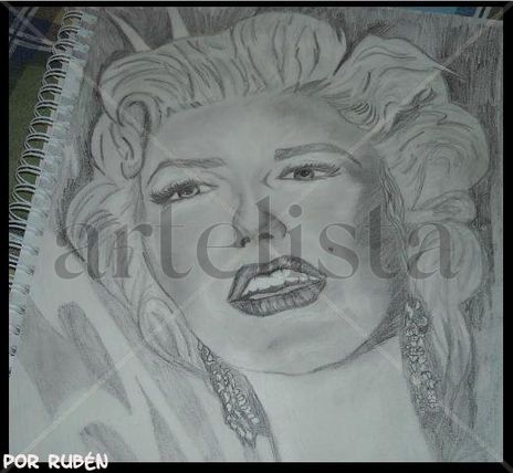 Retrato Marilyn Monroe