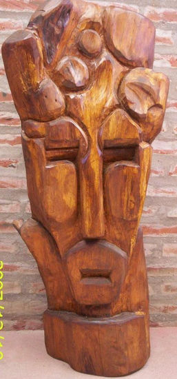 " Pensamientos " Wood Abstract