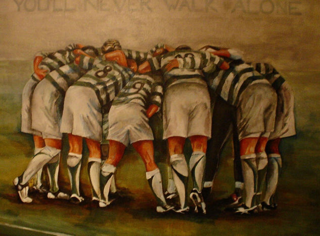 You´ll never walk alone Acrylic Canvas Sports