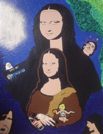 Gioconda con Monalisa