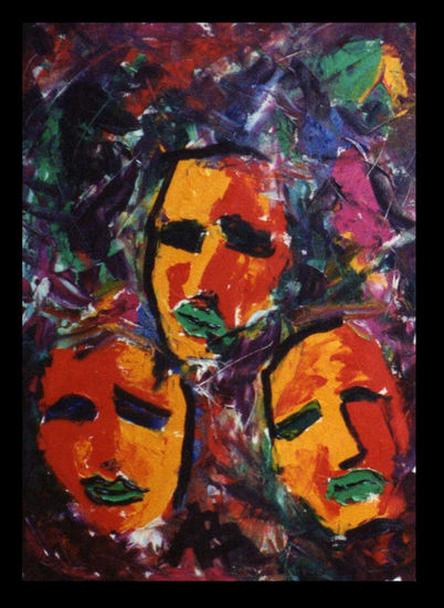 3 Máscaras Oil Canvas Others