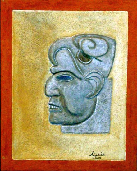 Rostro Teayo Veracruz Cultura Olmeca Mixta Figurativa