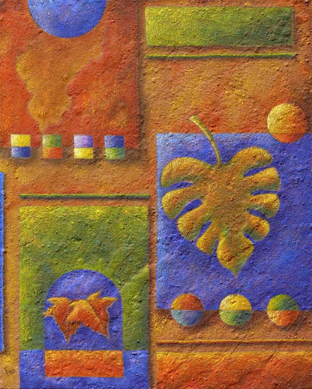 Abstracto Acrylic Canvas Landscaping