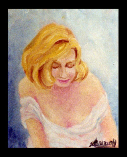 Helena Oil Canvas Portrait