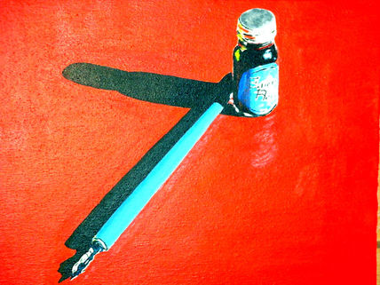 Pluma tinta china