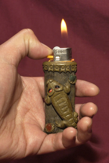 Muestra de encendedor