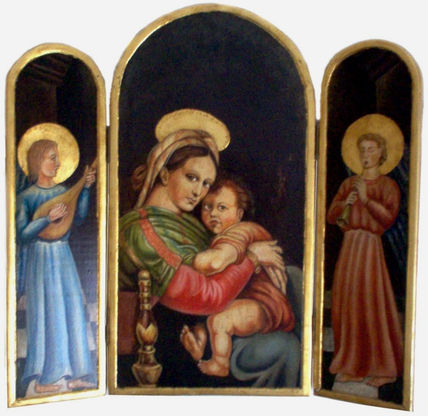 Retablo tríptico