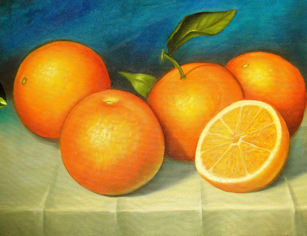 Naranjas del Paraguay Oil Canvas Landscaping