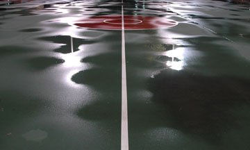 reflection of a missing target