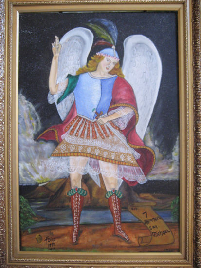 miguel angel Oil Canvas Figure Painting