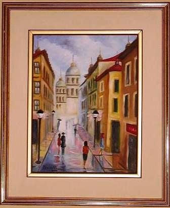 Paris Oil Canvas Landscaping