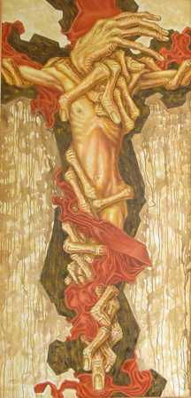 El Sacrificio Oil Canvas Others