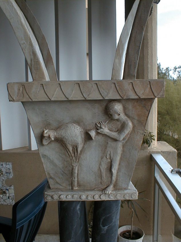 Columna gótica -DETALLE-