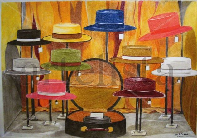 Escaparate de sombreros