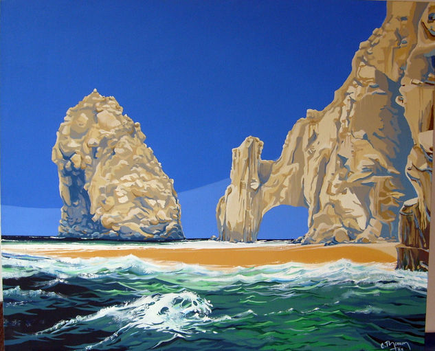 CABO SAN LUCAS Acrylic Canvas Landscaping