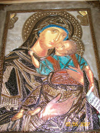 Virgen bizantina