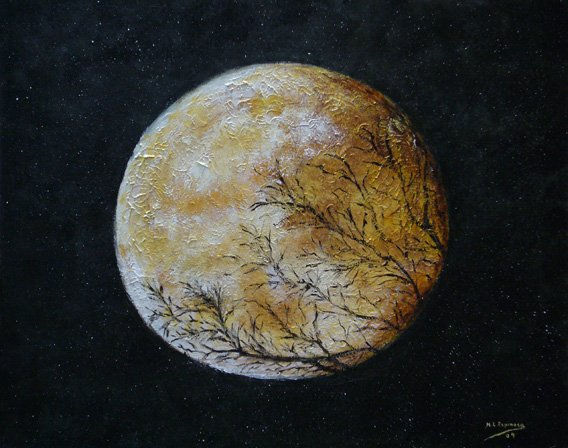 Luna Nueva Oil Canvas Landscaping