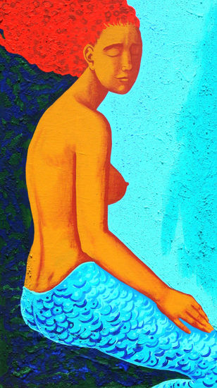 SIRENA Acrylic Panel Figure Painting