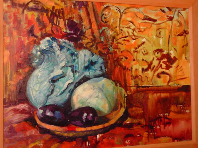 repollos Oil Panel Still Life Paintings