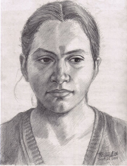 Retrato de mi esposa Graphite