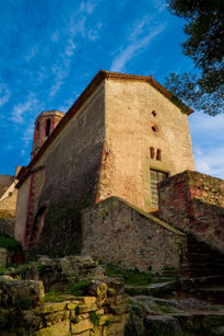 El castillo de Gelida