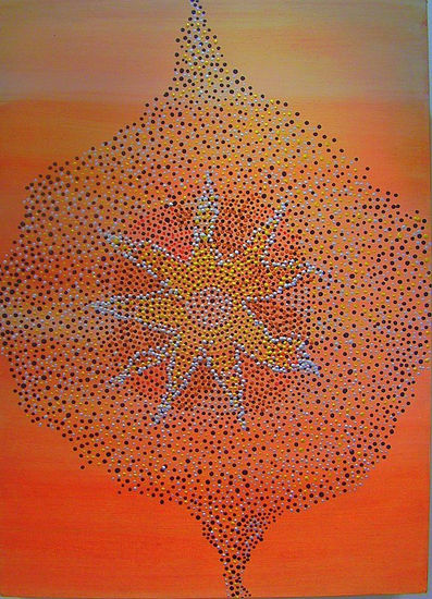 Flor Còsmica Acrylic Canvas Others