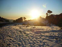 Nieve en la alpujarra