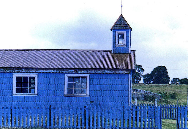 Capilla azul Arquitectura e interiorismo Técnicas alternativas