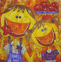 Sonrisas de hermanas