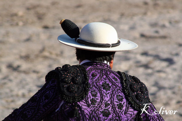 El hombre del castoreño 