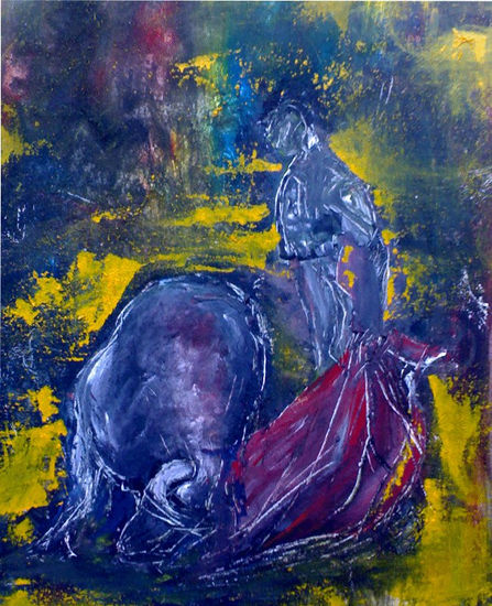 torero Oil Canvas Landscaping