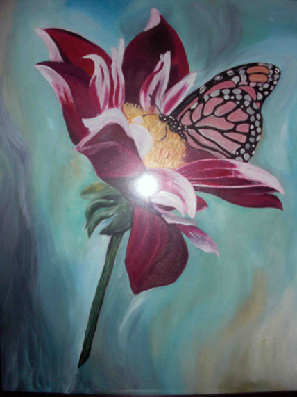 Flor mariposa