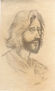 Autorretrato "el guiño" (boceto)