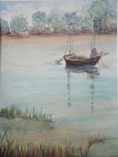 En calma Watercolour Paper Landscaping