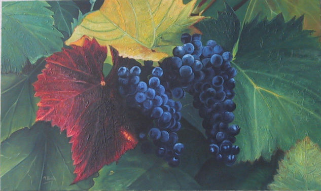 Las uvas Oil Canvas Landscaping