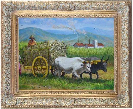 cañaveral con carreta de bueyes 2